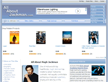 Tablet Screenshot of allaboutjackman.com